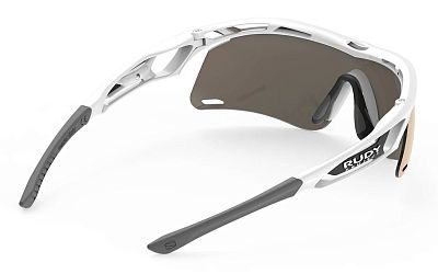 Превью  Велоочки RUDY PROJECT Tralyx+ Slim White Gloss, Линзы: Multilaser Gold (SP785769-0001)